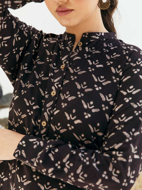 Zohreh Handblock Printed Shirt