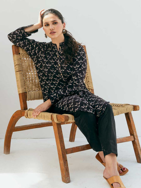 Zohreh Handblock Printed Shirt